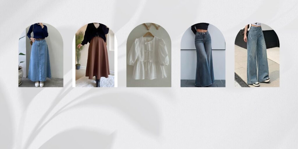 Jeans, Shorts & Skirts